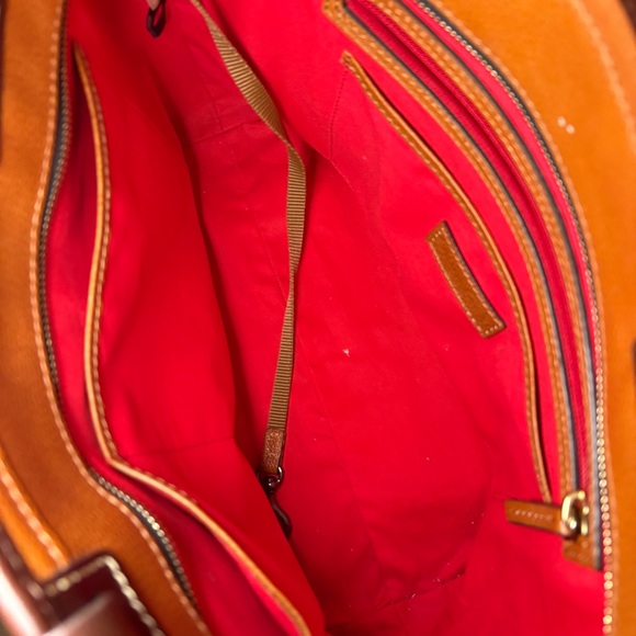 Dooney & Bourke Tan Leather Tote - Picture 6 of 8